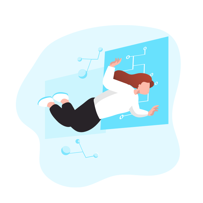 地元ならではの教育環境イメージイラスト