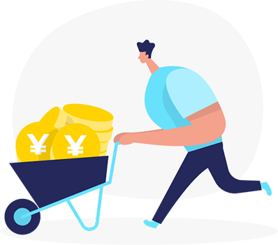 和歌山県・時間と経済面イメージイラスト